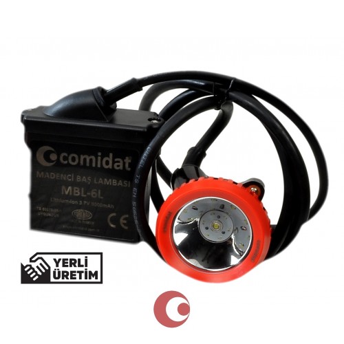 COMIDAT MBL-6L KABLOLU MADENCİ BAŞ LAMBASI